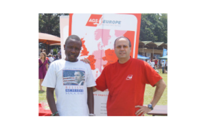 Accountant Chawezi Phiri and Luis Fernandez, Branch Manager of AGS Malawi