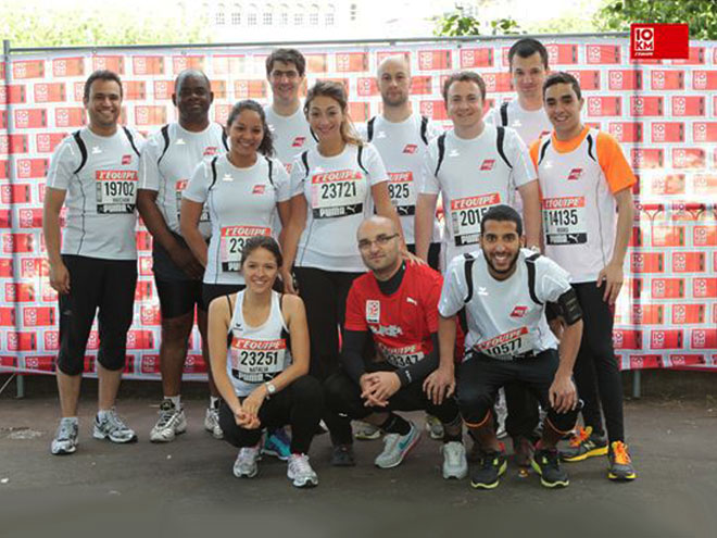 Team of runners AGS Paris