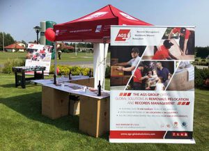 AGS Movers Warsaw stand at the 9th International Family Picnic on Sunday, 02 September 2018.