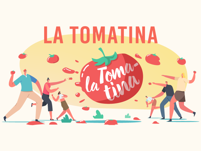 The Festival Of La Tomatina.