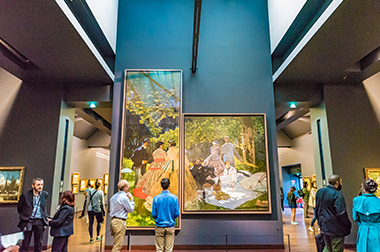 Musée d’Orsay art gallery in Paris, France