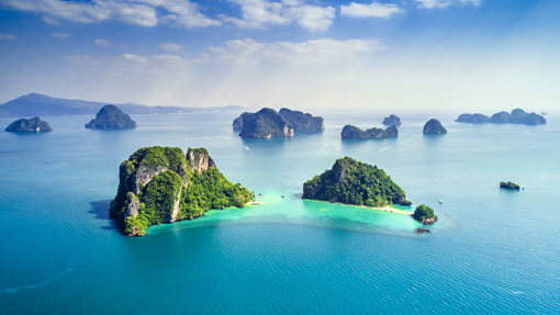 Tropical island of Koh Yao Noi in Phuket, Thailand