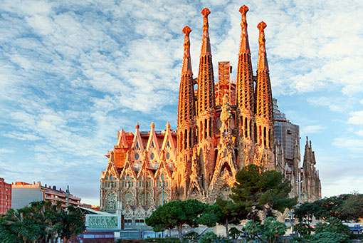 UNESCO World Heritage Site Sagrada Familia, Barcelona